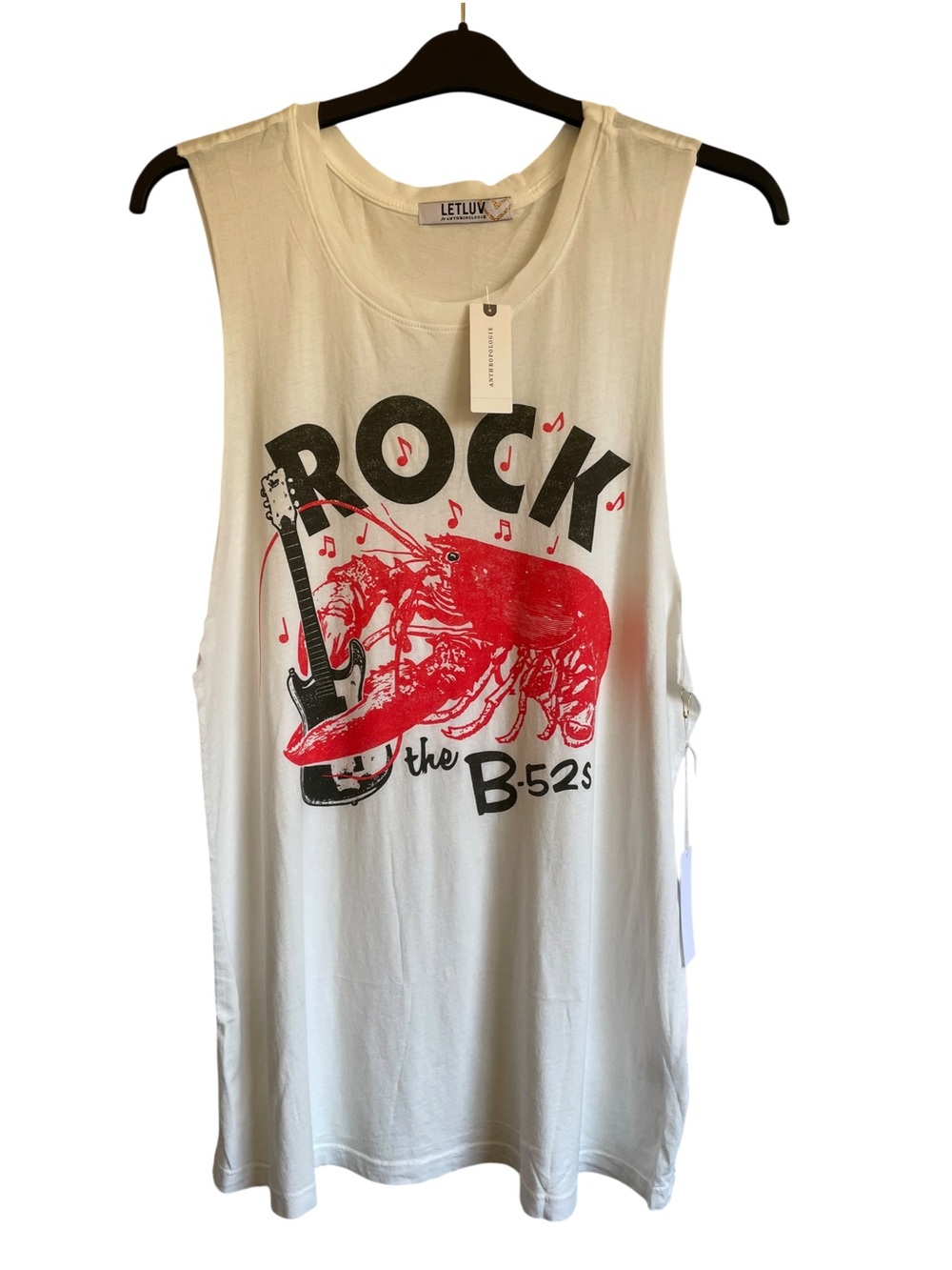 Anthropologie LetLuv B-52s Rock Lobster Tank Top NWT
